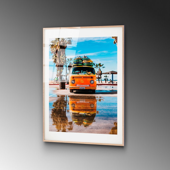 Wallity Cuadro Decorativo de Vidrio Templado Multicolor 30 x 45 cm Wallity Cuadro Decorativo de Vidrio Templado Multicolor 30 x 45 cm